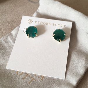 Kendra Scott Emerald Ryan Earrings